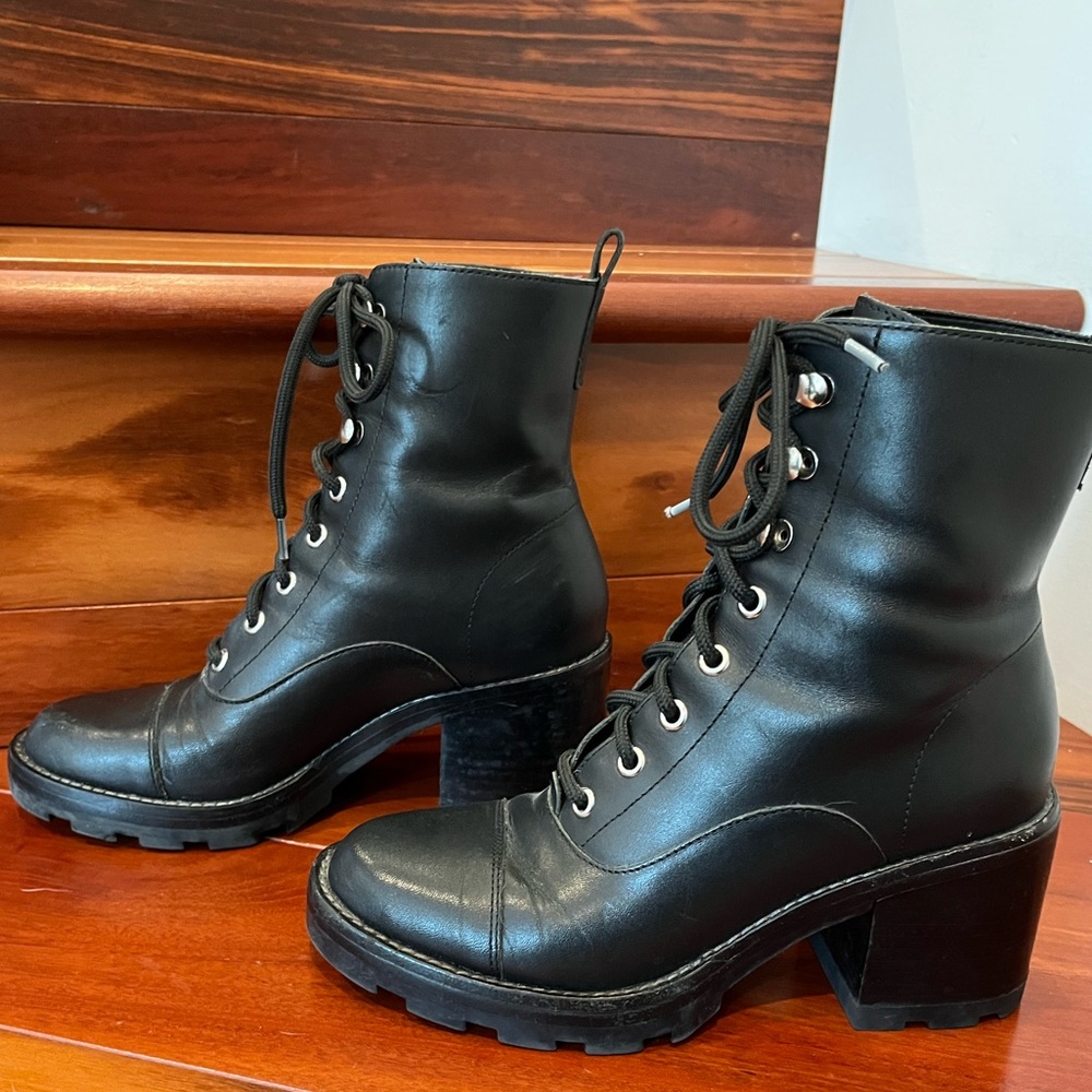 Marc Fisher Boots. Size 6. Lug sole. 3” heel. 1/2inch platform